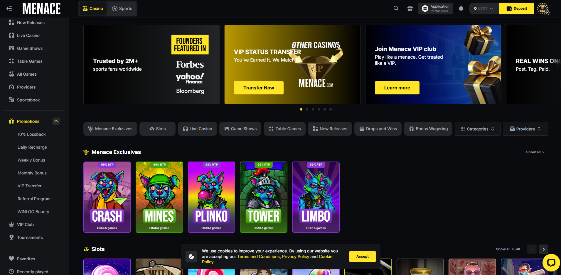 Menacecom Screenshot